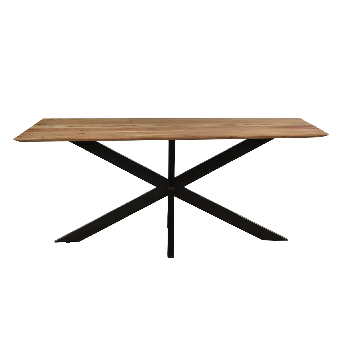 Meilleurs prix pour URBAN-Table repas L.200 cm en bois massif et métal