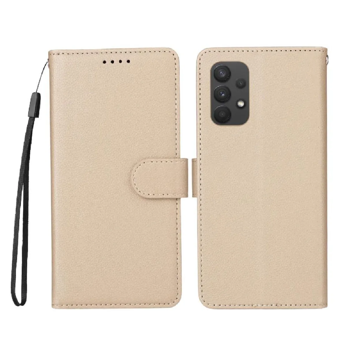 Générique Jaune Étui Portefeuille En Similicuir Samsung Galaxy A32 5G