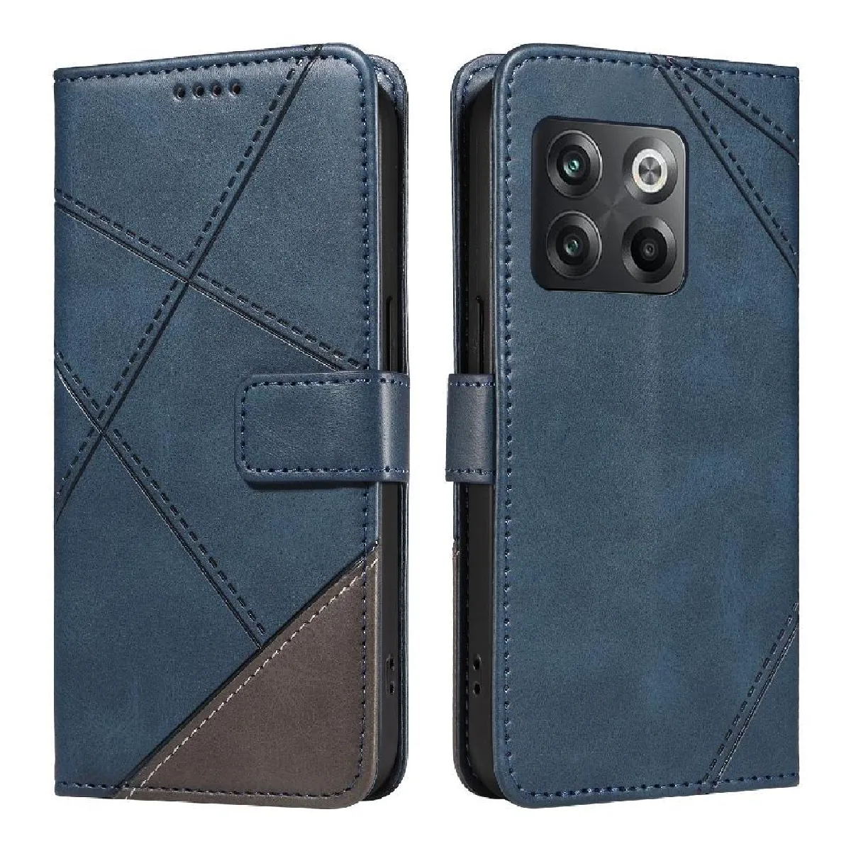 Générique Bleu Étui À Rabat Oneplus 10T