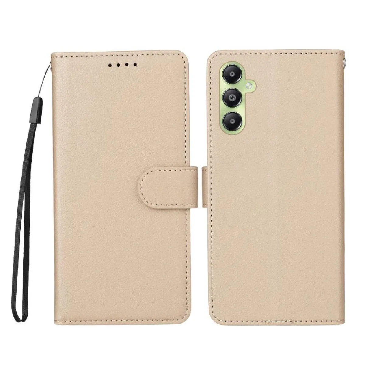 Générique Jaune Étui Portefeuille En Similicuir Samsung Galaxy A05s