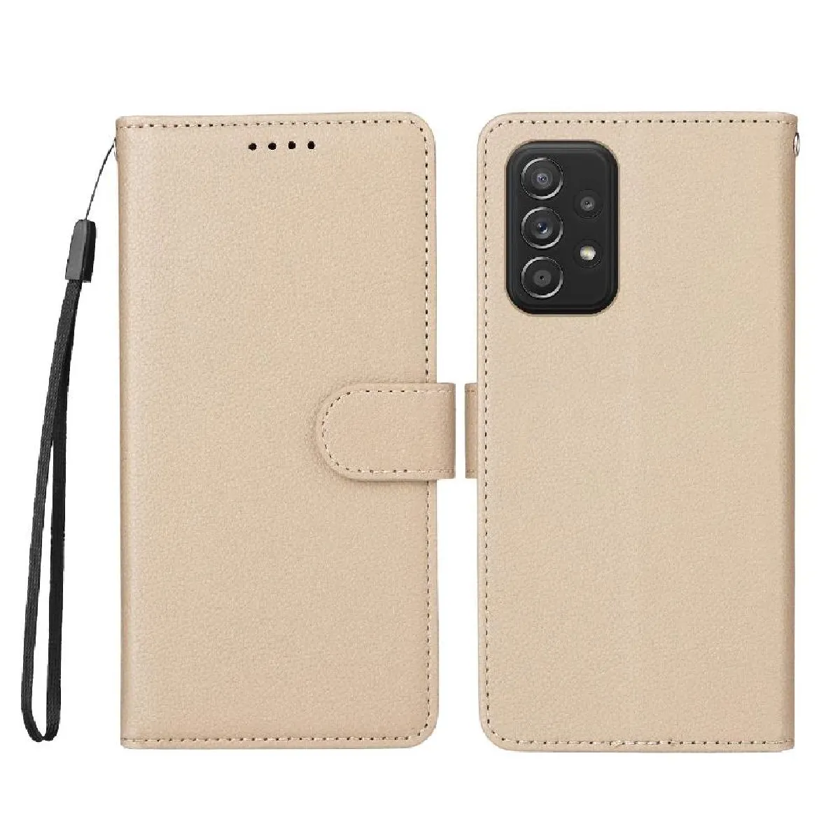 Générique Jaune Étui Portefeuille Samsung Galaxy A52/A52s