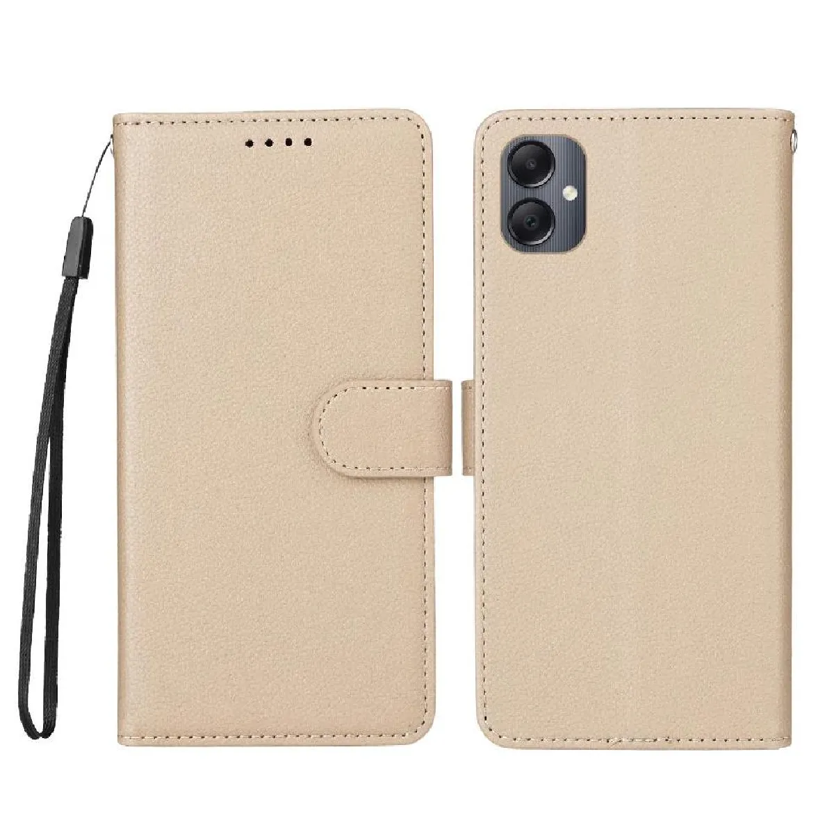 foxdock - Étui Portefeuille pour Samsung Galaxy A05 - Jaune - Support Magnétique - Image 2