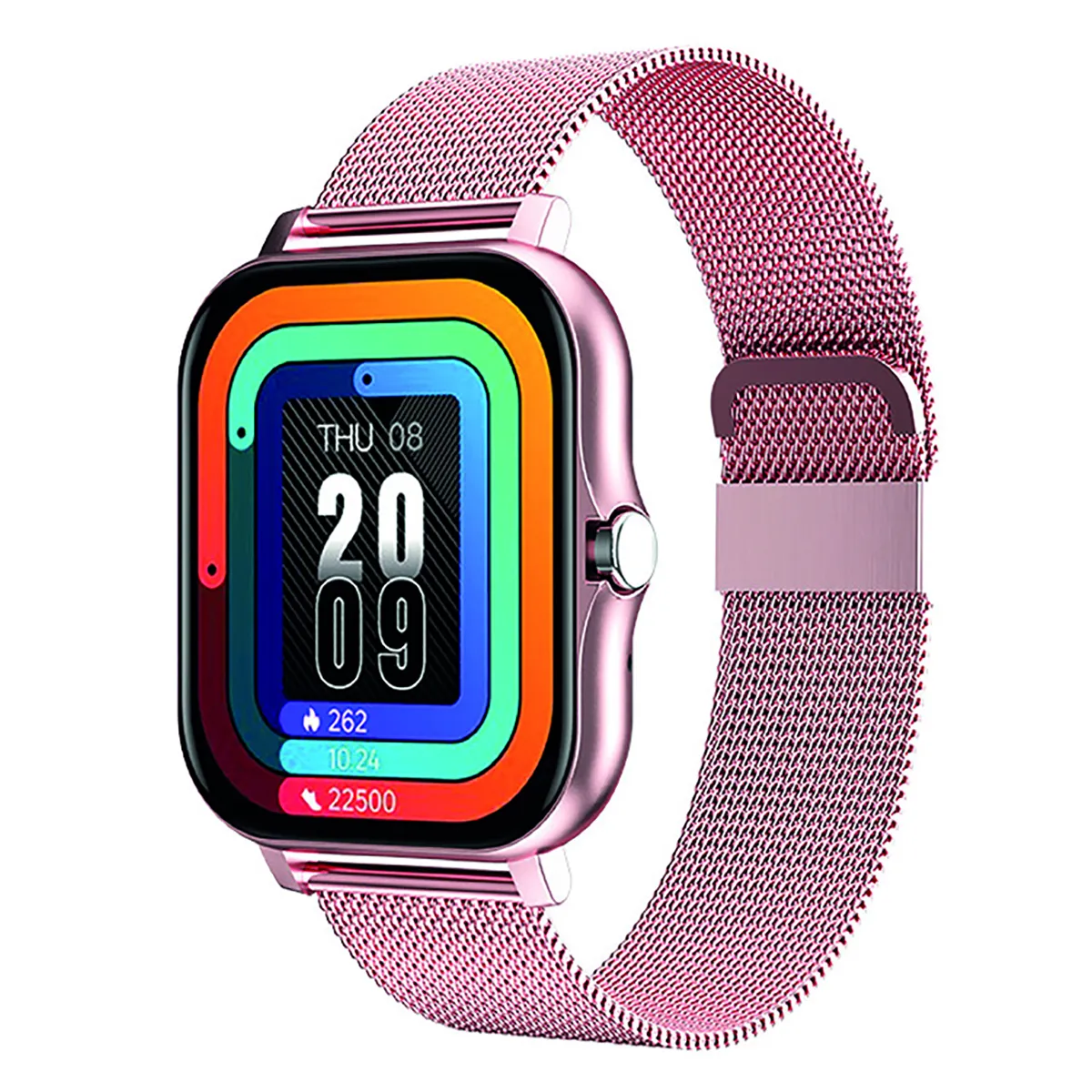 Avizar Montre Connectée Balnéo Écran 1 69 Bluetooth 5.1 IP67 Bracelet Acier