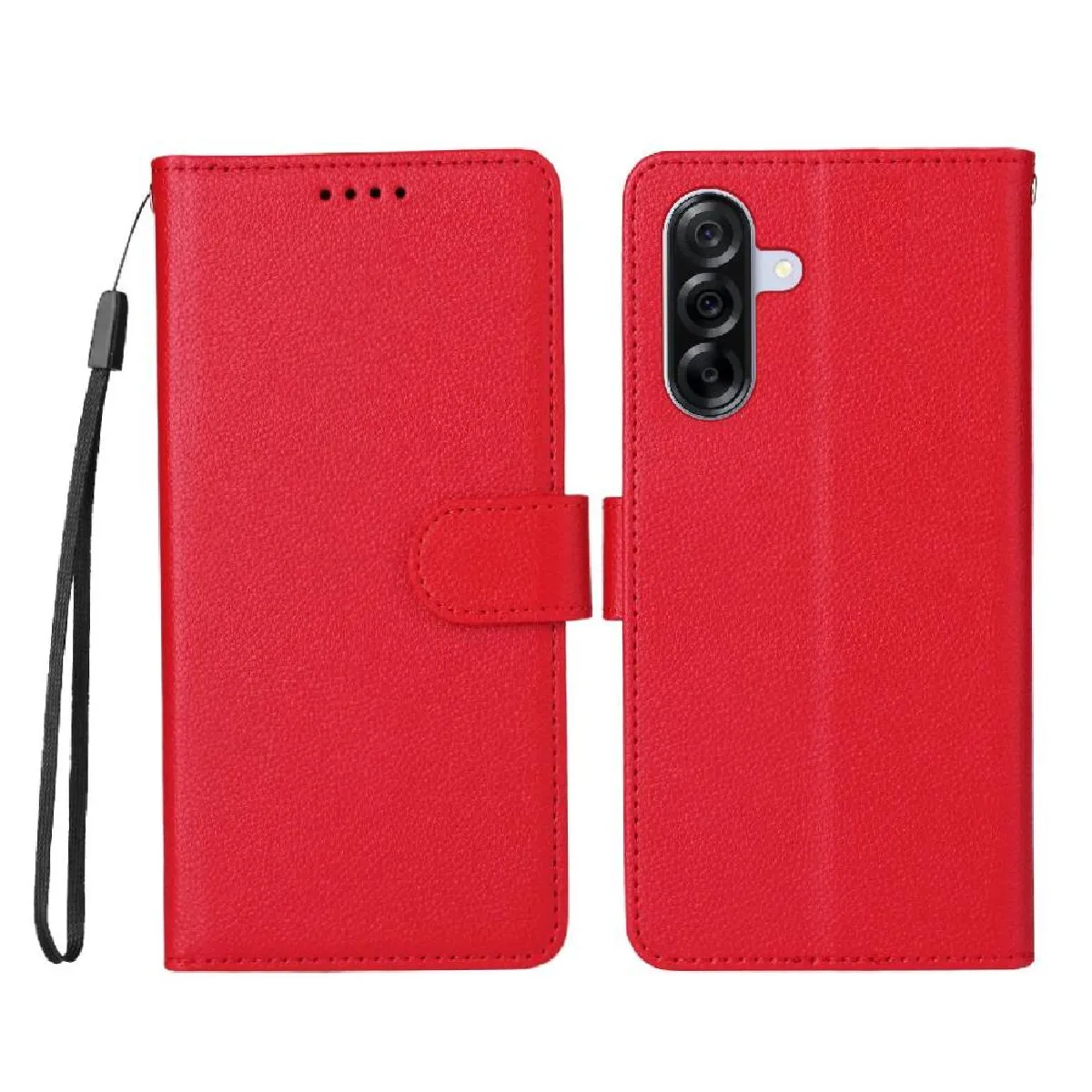 Générique Rouge Étui Portefeuille Samsung Galaxy A36 5G
