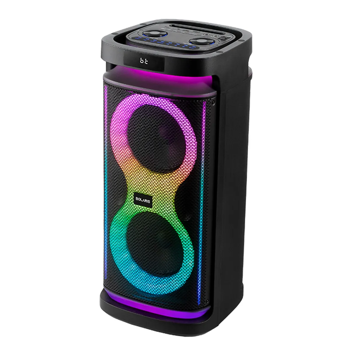 Non Communiqué Noir Enceinte Bluetooth 5.0 Tws 40W Avec Effets Lumineux Modèle Party X40 Avec Radio Avizar - Image 3