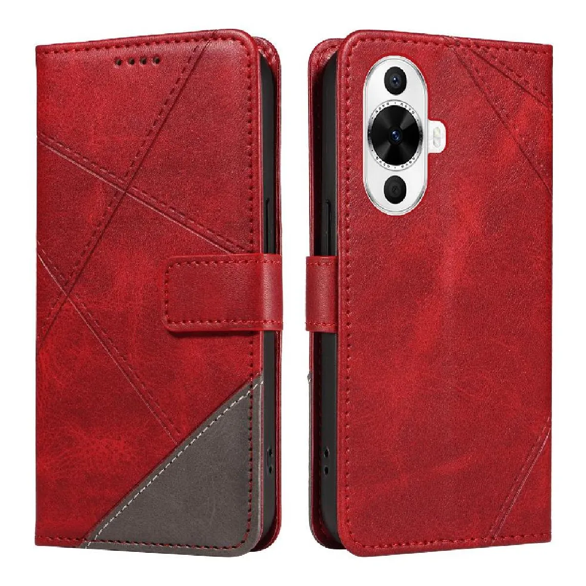 Générique Rouge Étui À Rabat Huawei Nova 11 5G
