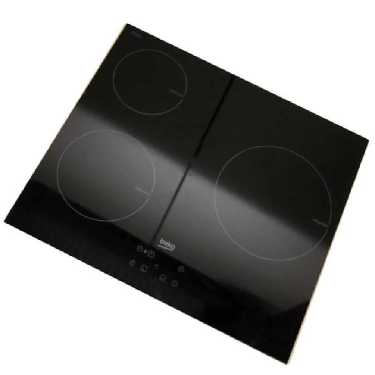 Plaque de cuisson vitrocéramique BEKO modèle 111747 commandes avant - vue 2