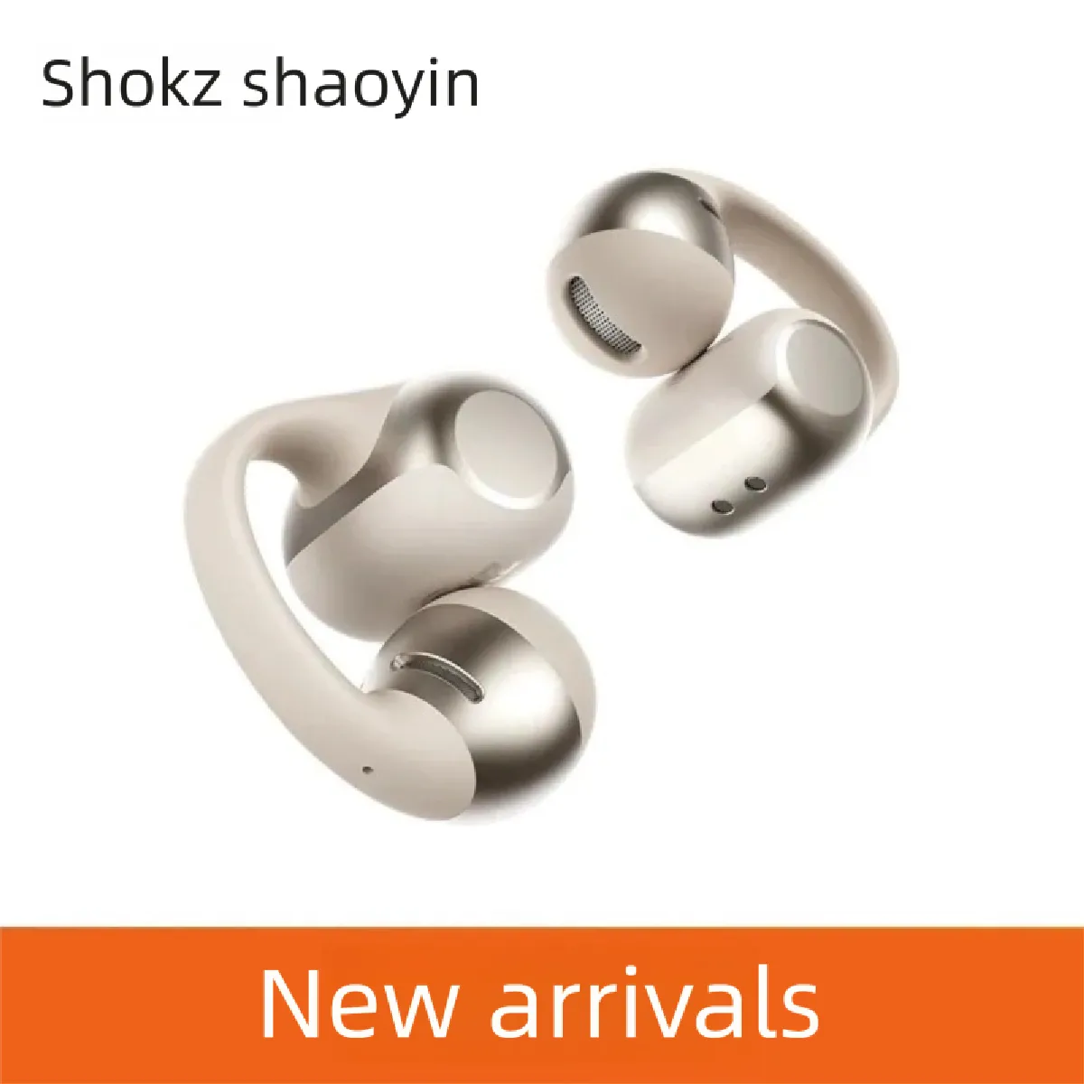 Shokz Opendots One - Blanc - Ecouteurs - Rue du Commerce