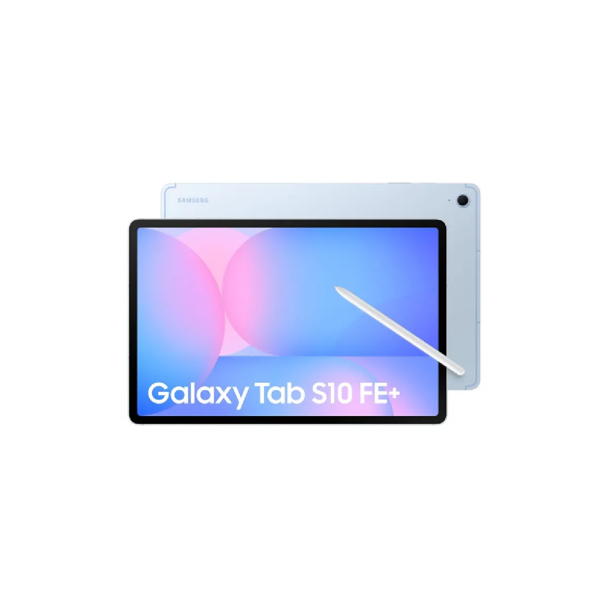 Tablette Galaxy Tab S10FE+ 13.1 128Go Light Blue WIFI Android 15 RAM 8Go 2880x1800 2 speakers + Camera 13 MP + 12 MP / S pen DAS tronc 0.395W/Kg membre 0.395W/