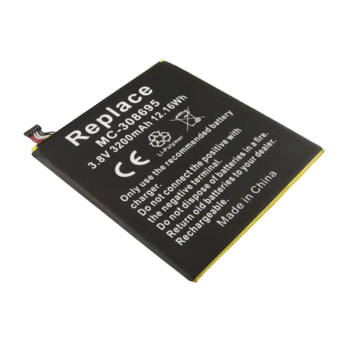 Avizar Batterie pour Tablette Amazon Fire 7 Li ion 3.8V 3200mAh 12.2Wh Réf MC 308695