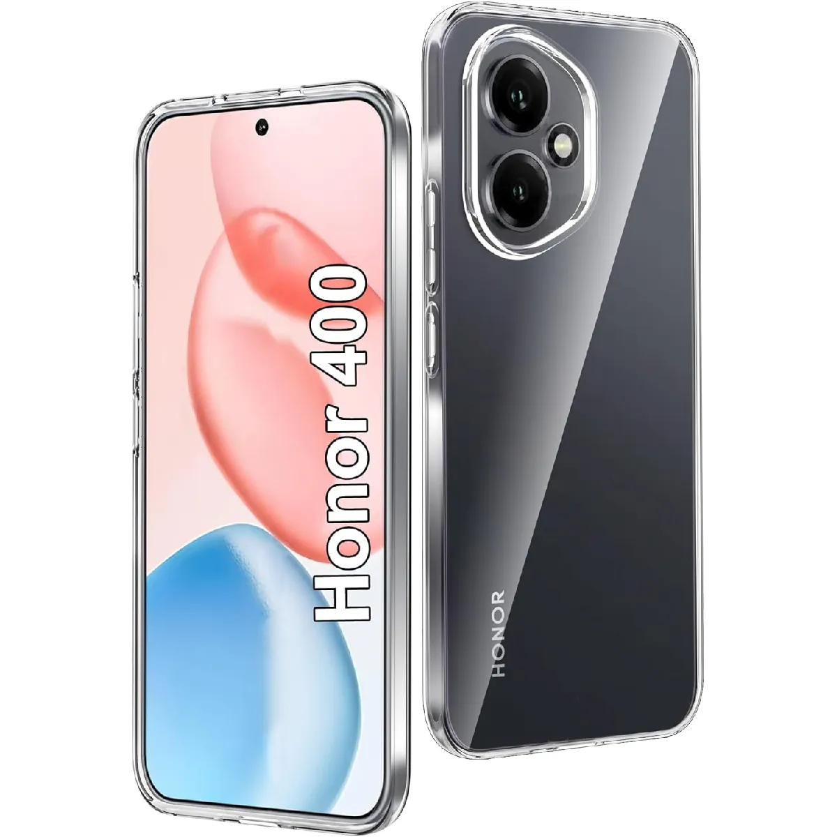 Little Boutik Coque Silicone Honor 400 5G - Transparent