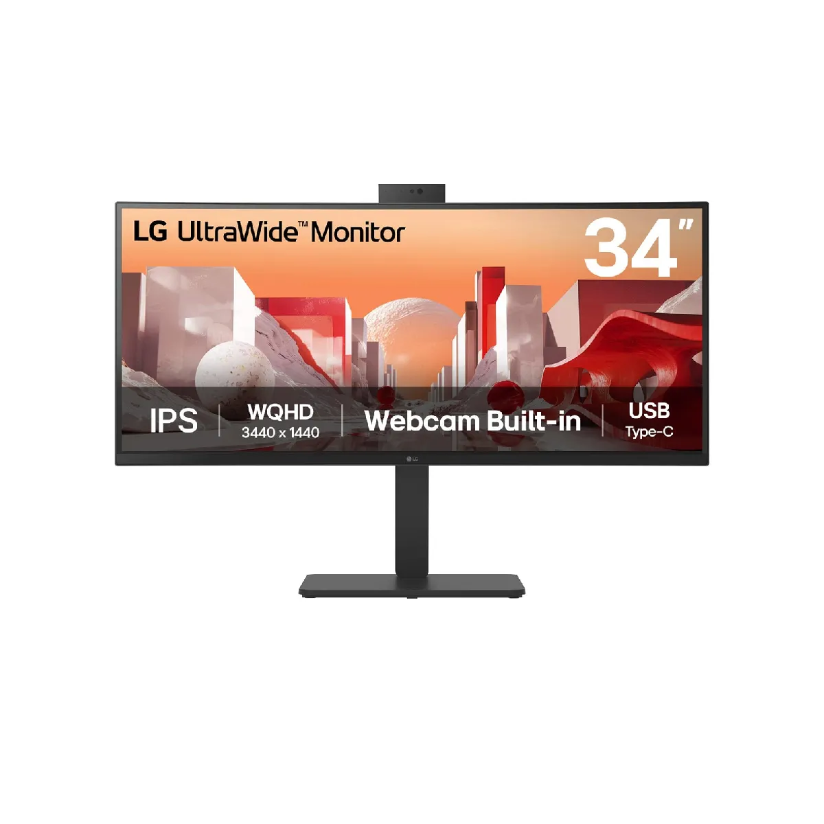 LG 34BA85QE B écran plat de PC 86 4 cm 34 3440 x 1440 pixels Wide Quad HD LCD Neuf - vue 5