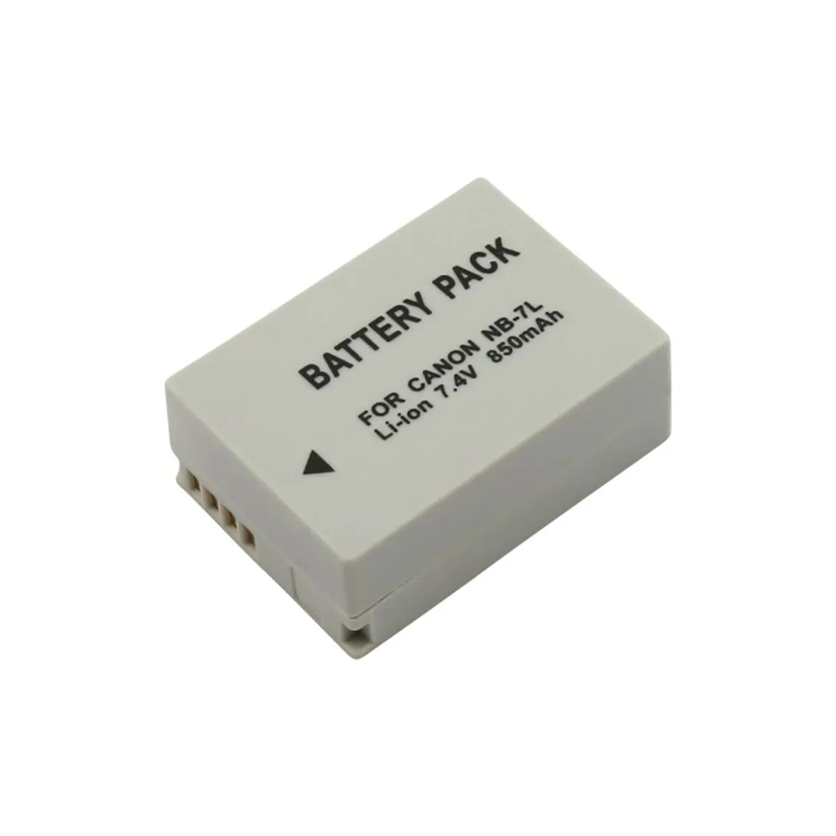 AVIZAR Batterie Li-ion 7.4V pour Appareil Photo Canon PowerShot G10 Compatible NB-7L Blanc