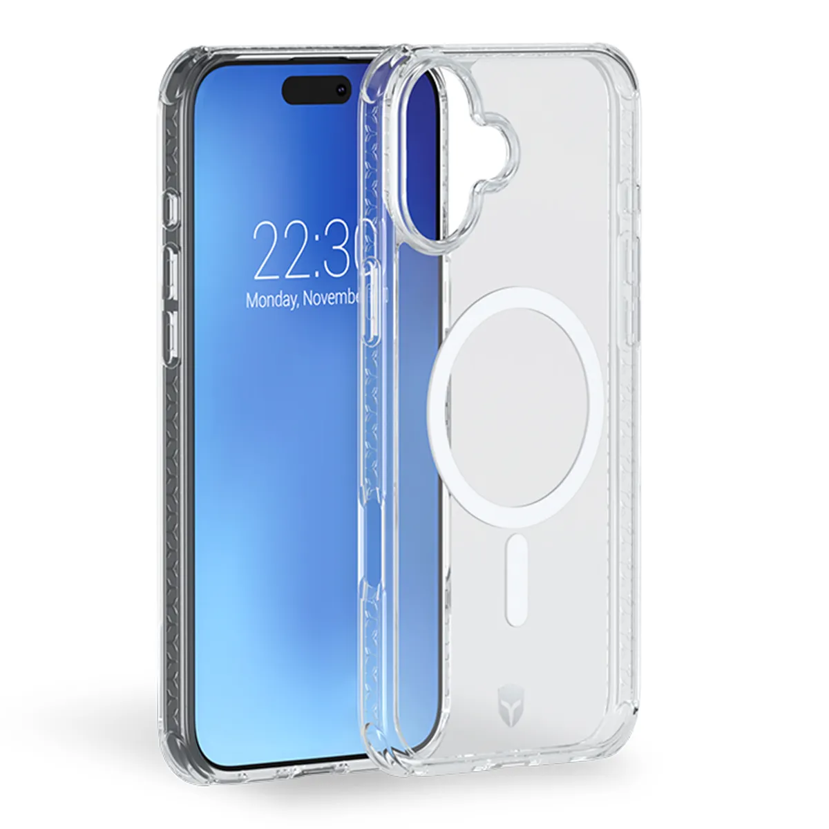 Coque Forcecase Air pour iPhone 16 Plus transparente compatible MagSafe avec protection antichoc - Image 4