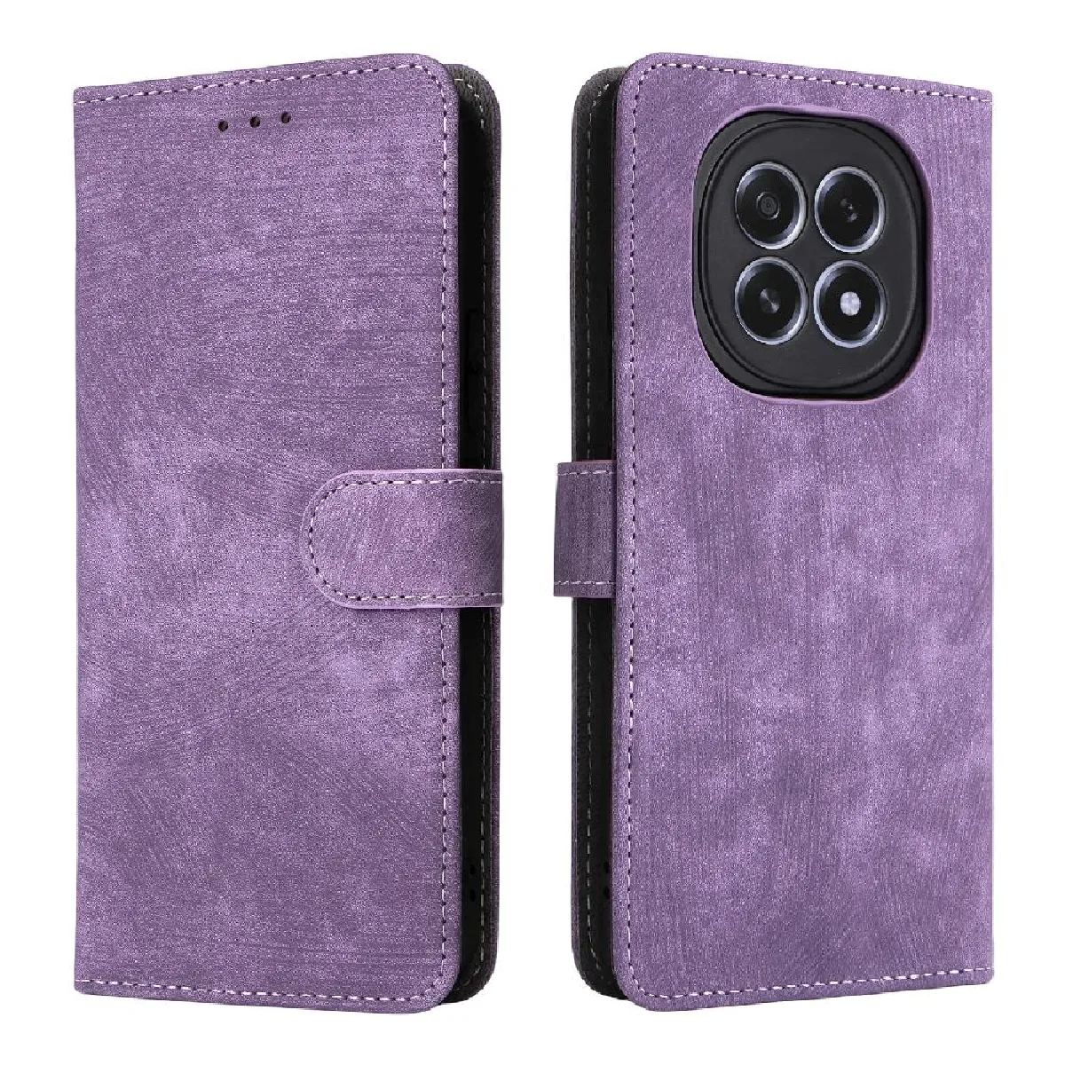 Gangxun - Étui Portefeuille pour Oppo F29 5G - Cuir - Violet - RFID - Image 2