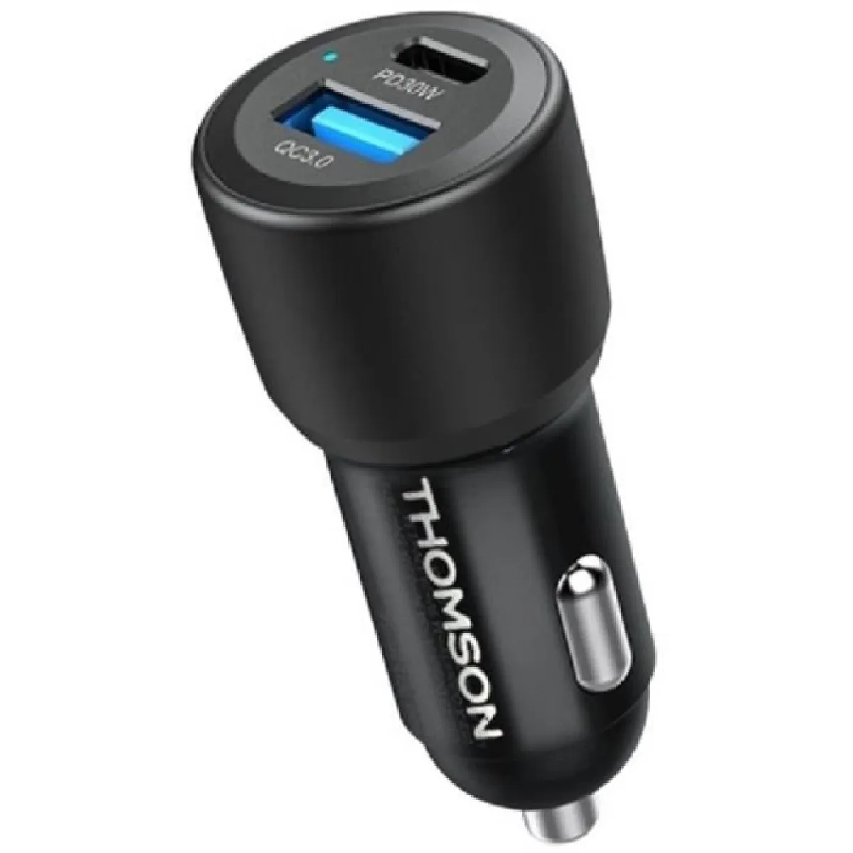 Chargeur voiture THOMSON Technologie GaN nouvelle génération totale 2 USB C PD + pd - vue 10