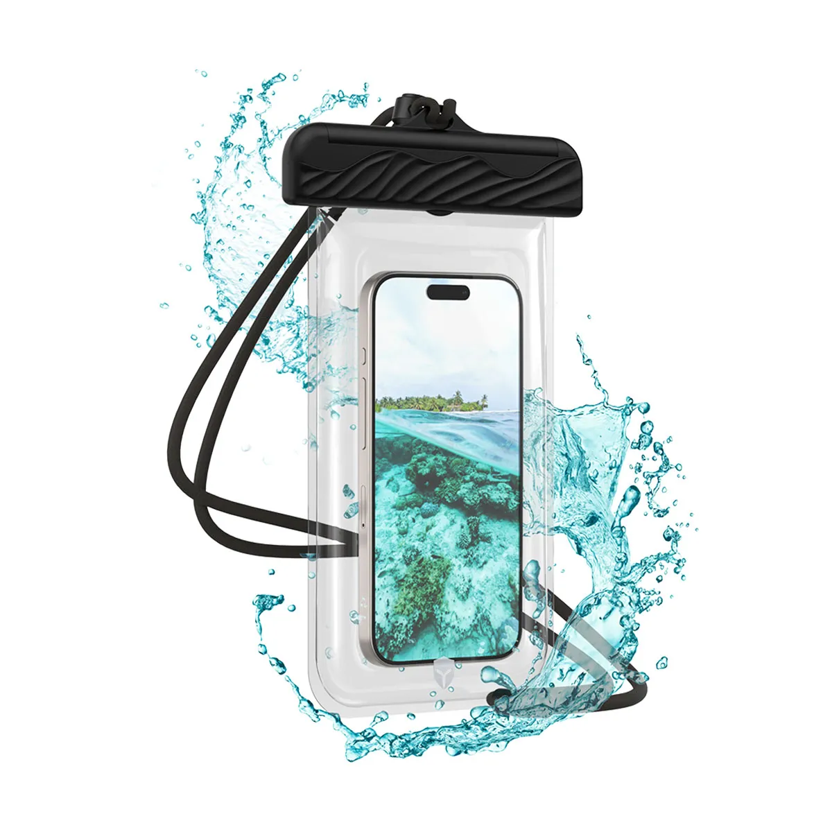 YOSH IPX8 Pochette étanche Avec Cordon Pour IPhone 11 Pro Max XS XR X 8 7 Plus, Xiaomi Redmi Note 8 Pro 9 Huawei P30 Pro Jusqu'à 7,5 [Lot De 2