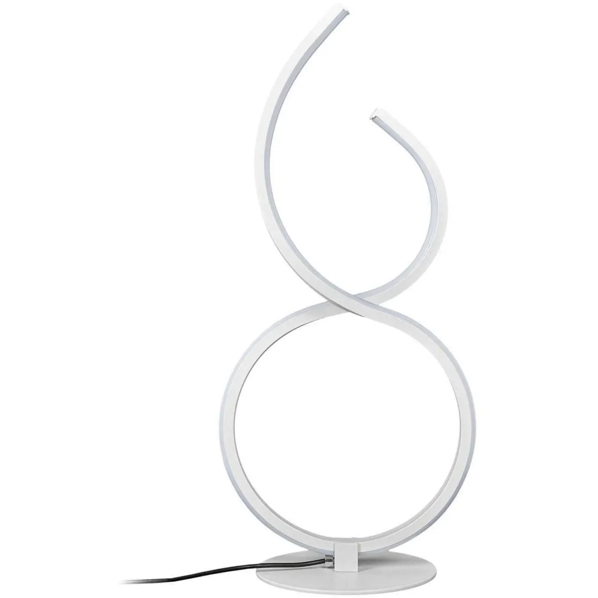 The home deco factory Lampe à poser LED - Blanc The home deco factory Lampe à poser LED - Blanc