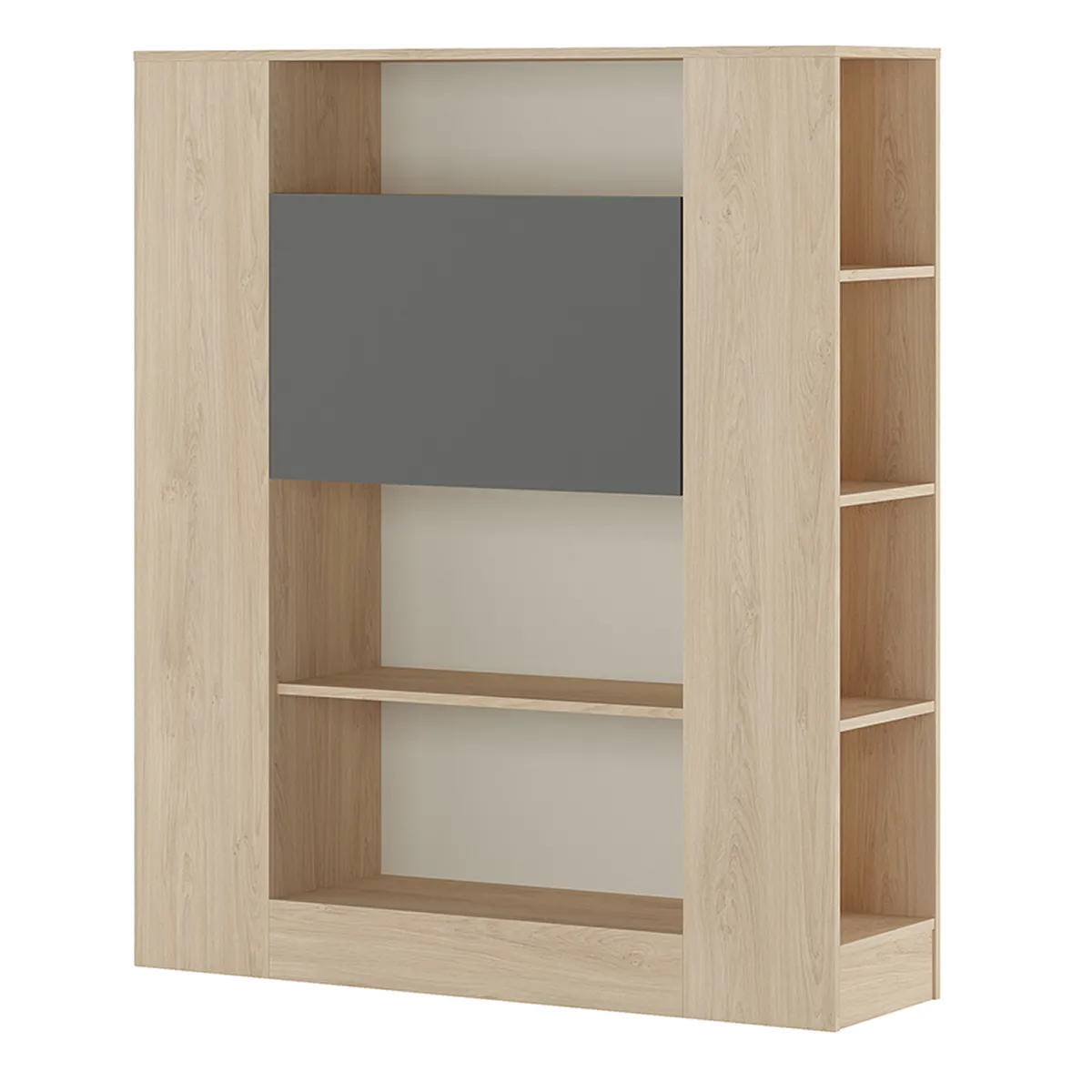 Pegane Étagère fonction bureau - Graphite