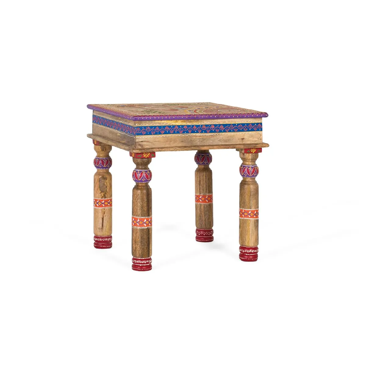 Giner y colomer Table basse en manguier - Multicolore