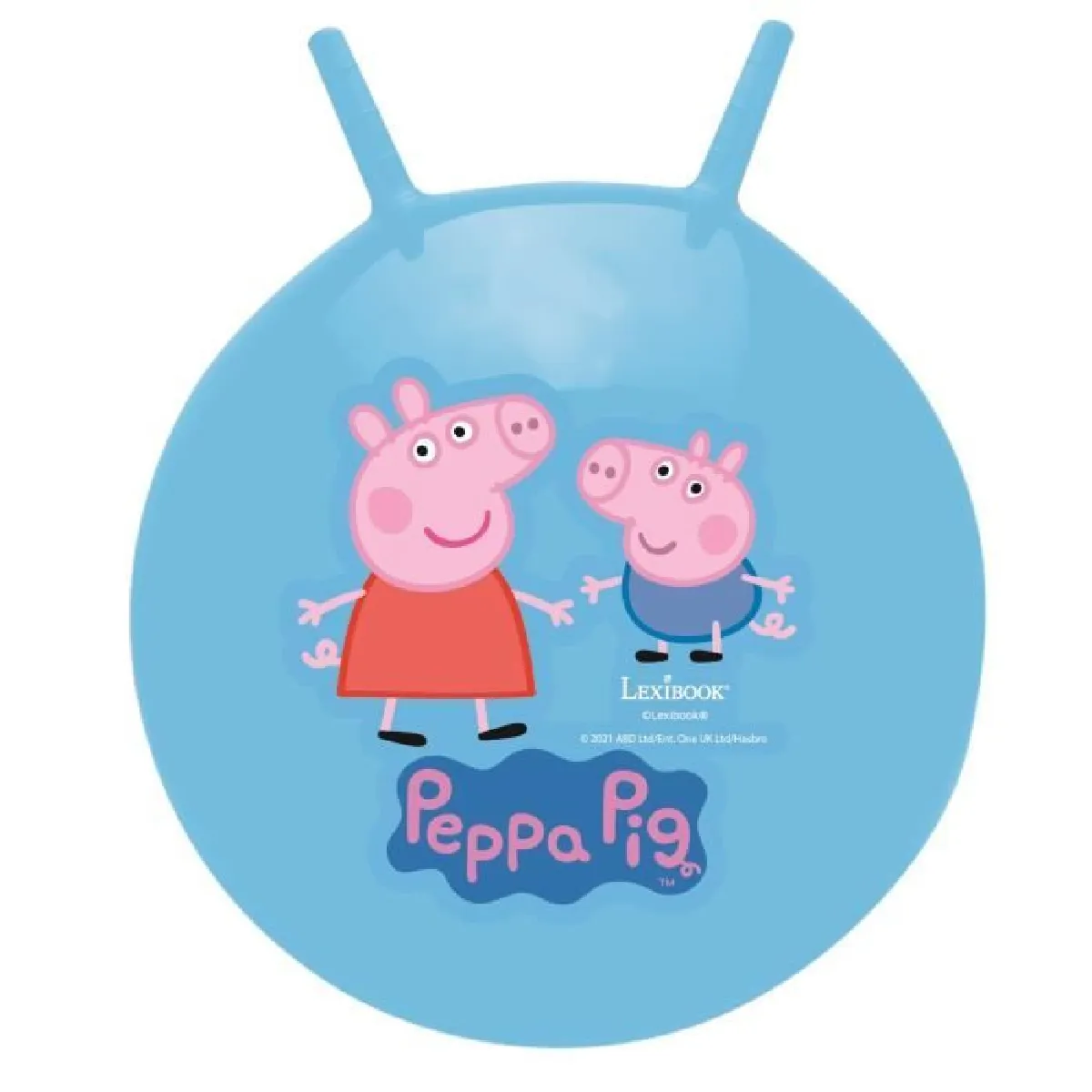 Lexibook ballon sauteur Peppa Pig - Bleu