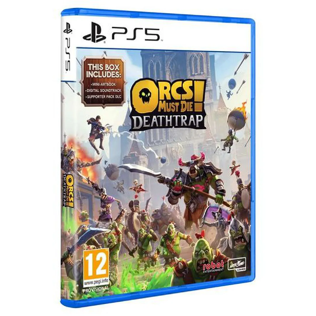 ORCS MUST DIE DEATHTRAP PS5 EURO NEW (GAME IN ENGLISH/FRANCAIS/DE/ES/IT/PT) - Image 5