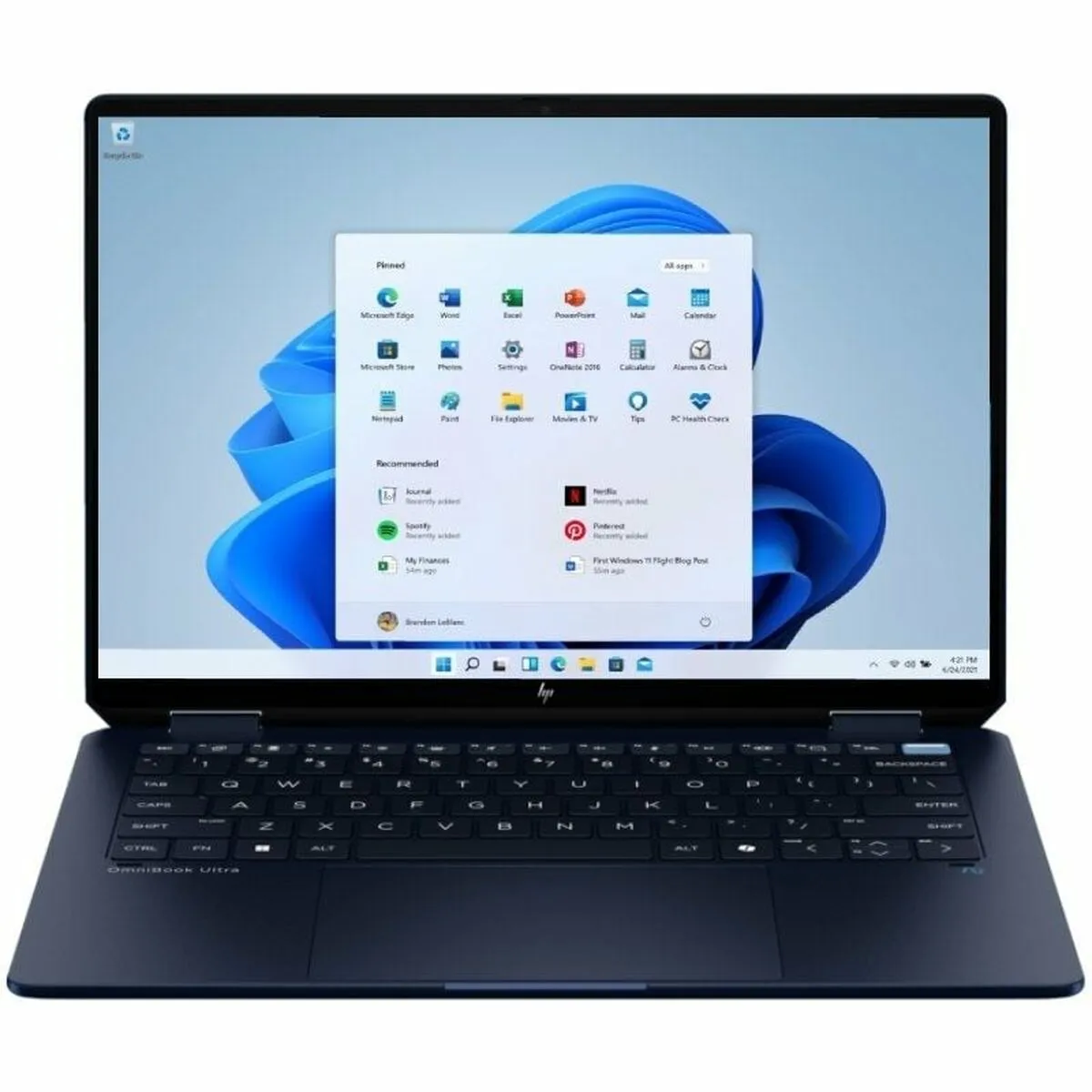 Ordinateur Portable HP OmniBook X Flip 14 FM0008NS 14 intel core ultra 7 RAM 1 TB SSD