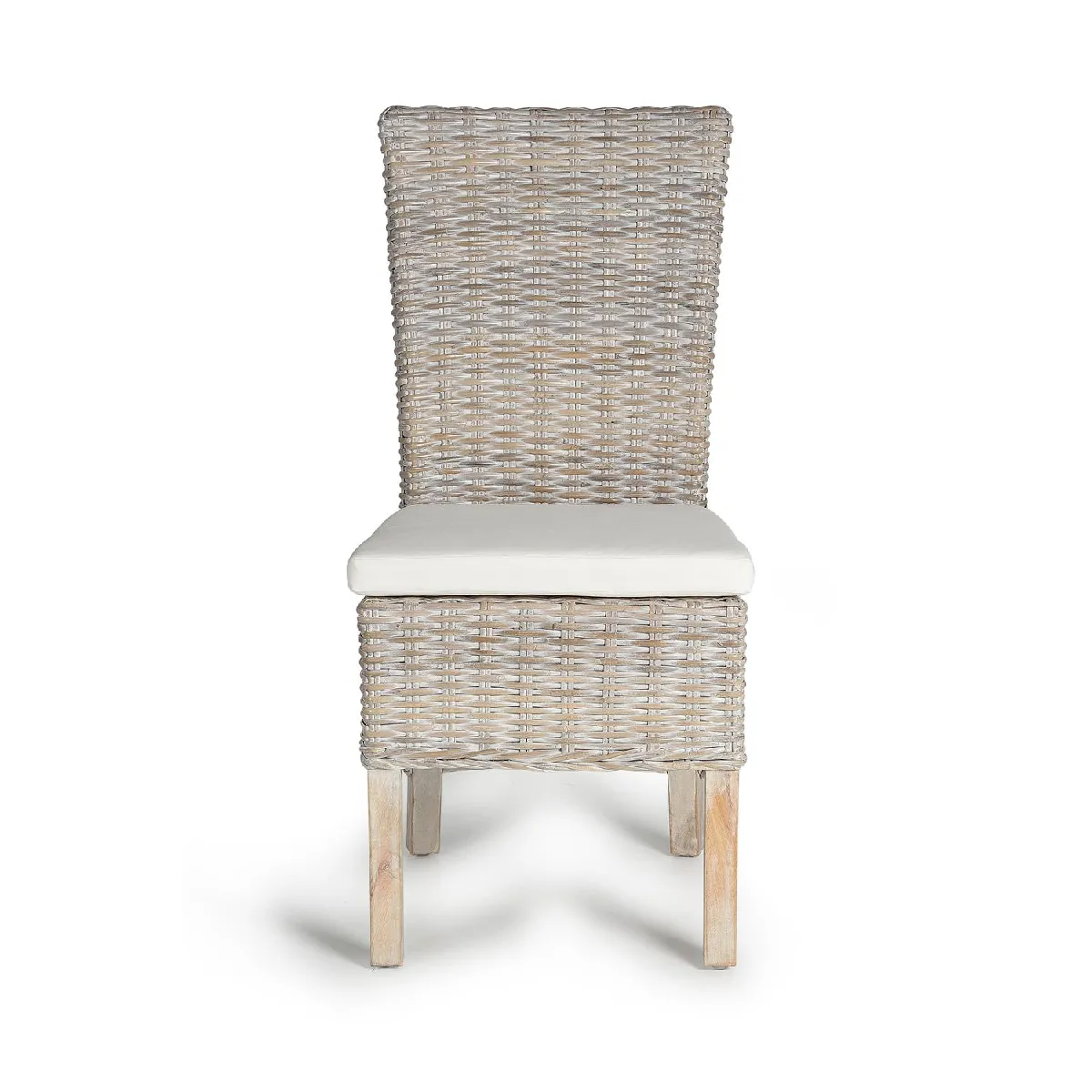 Lot De 2 Chaises En Rotin Avec Coussin Inclus Lot De 2 Chaises En Rotin Avec Coussin Inclus