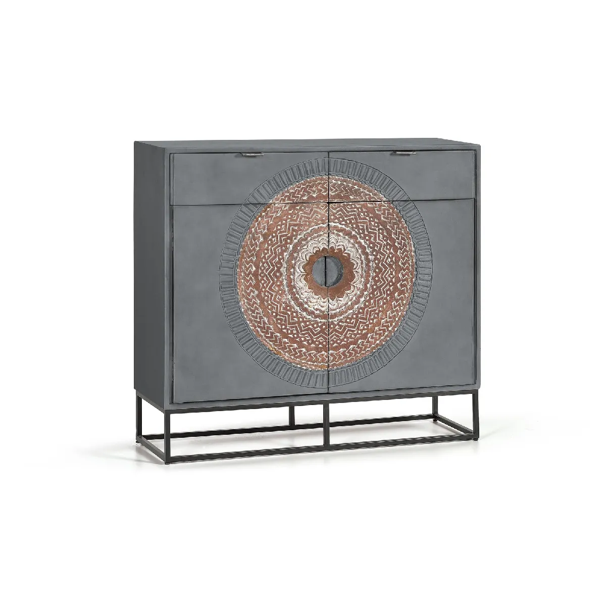 Giner y colomer Commode en manguier - Gris