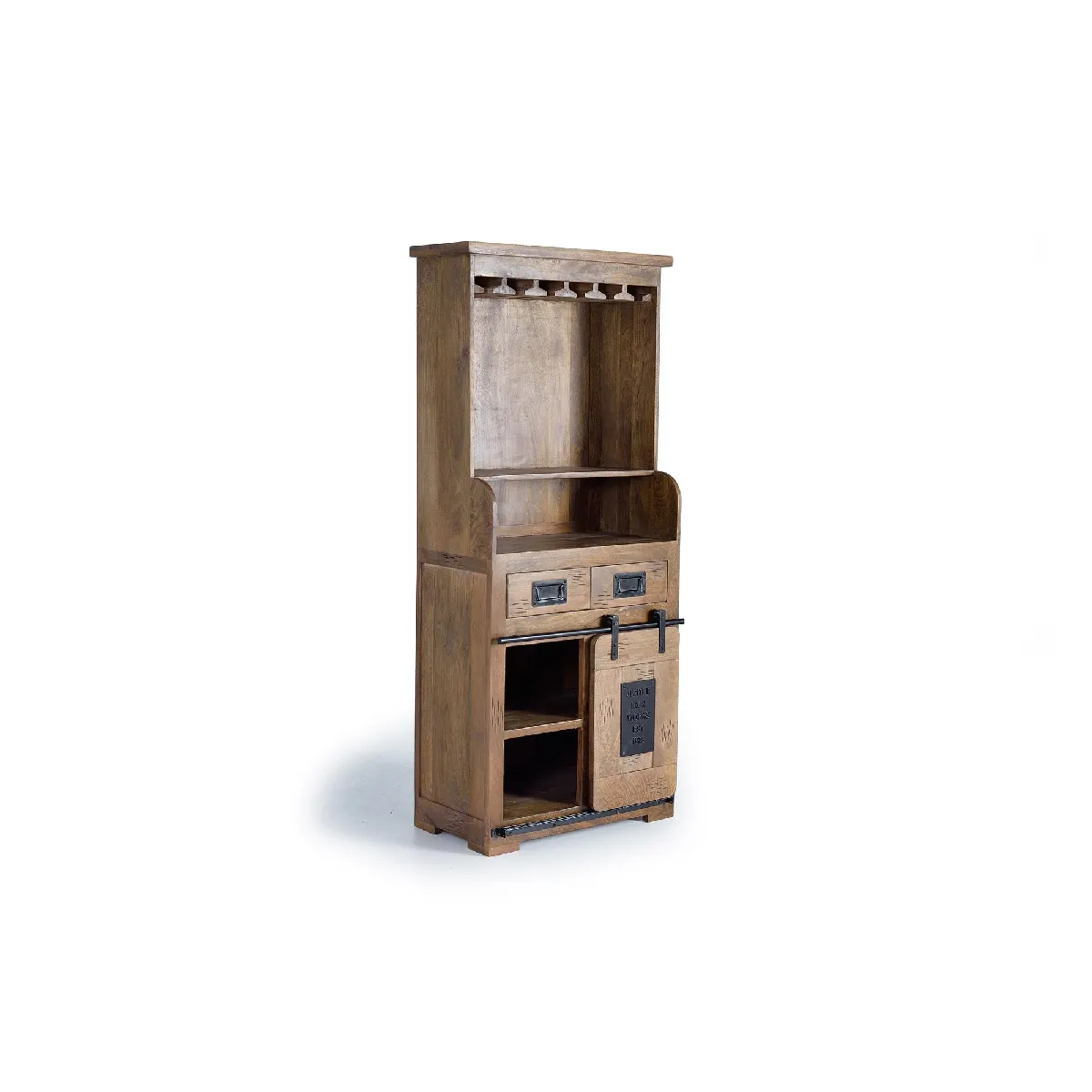Giner y colomer Meuble bar porte-bouteilles - Brun