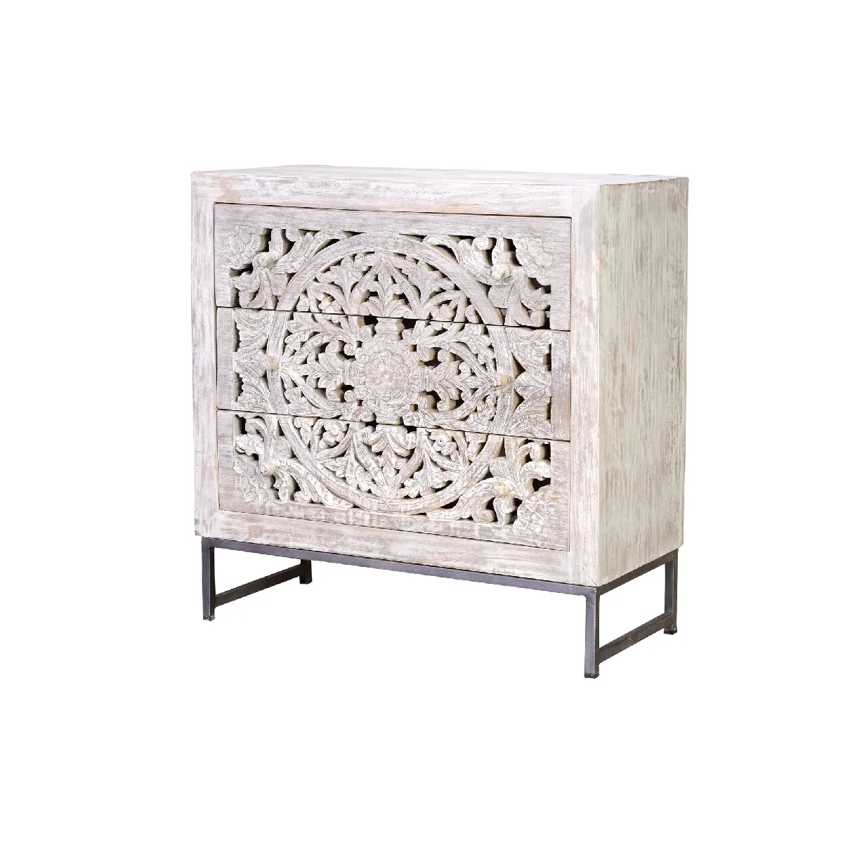 Giner y colomer Buffet bois métal - Blanc
