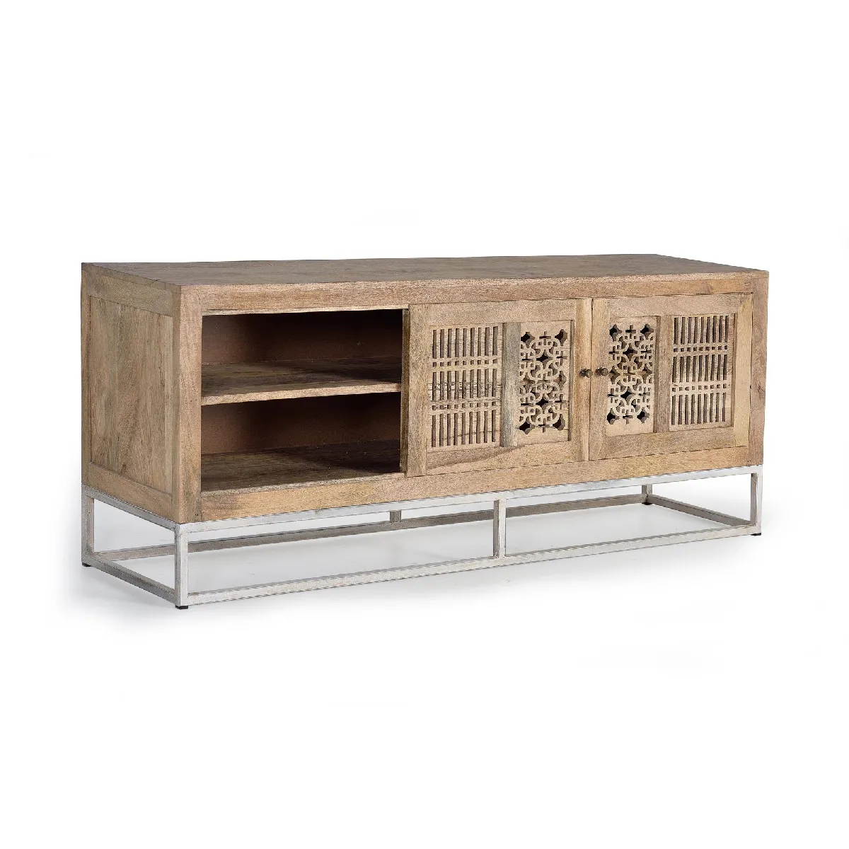 Giner y colomer Meuble TV bois manguier - Marron Giner y colomer Meuble TV bois manguier - Marron