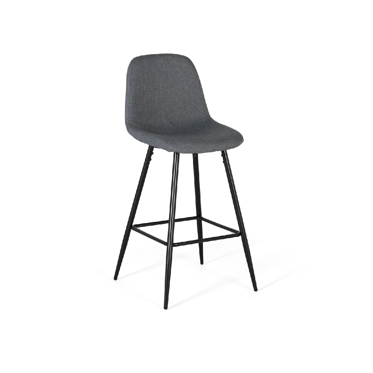 Giner y colomer Ensemble de 4 tabourets - Argent