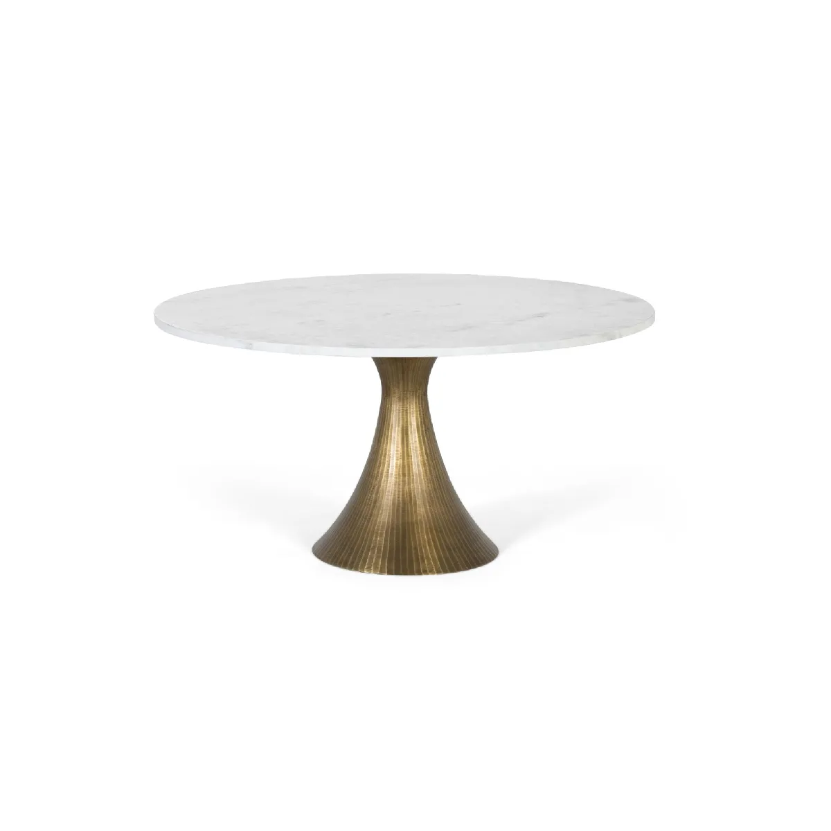Meilleurs prix pour Table Basse Ronde Avec Plateau En Marbre Et Structure En Aluminium