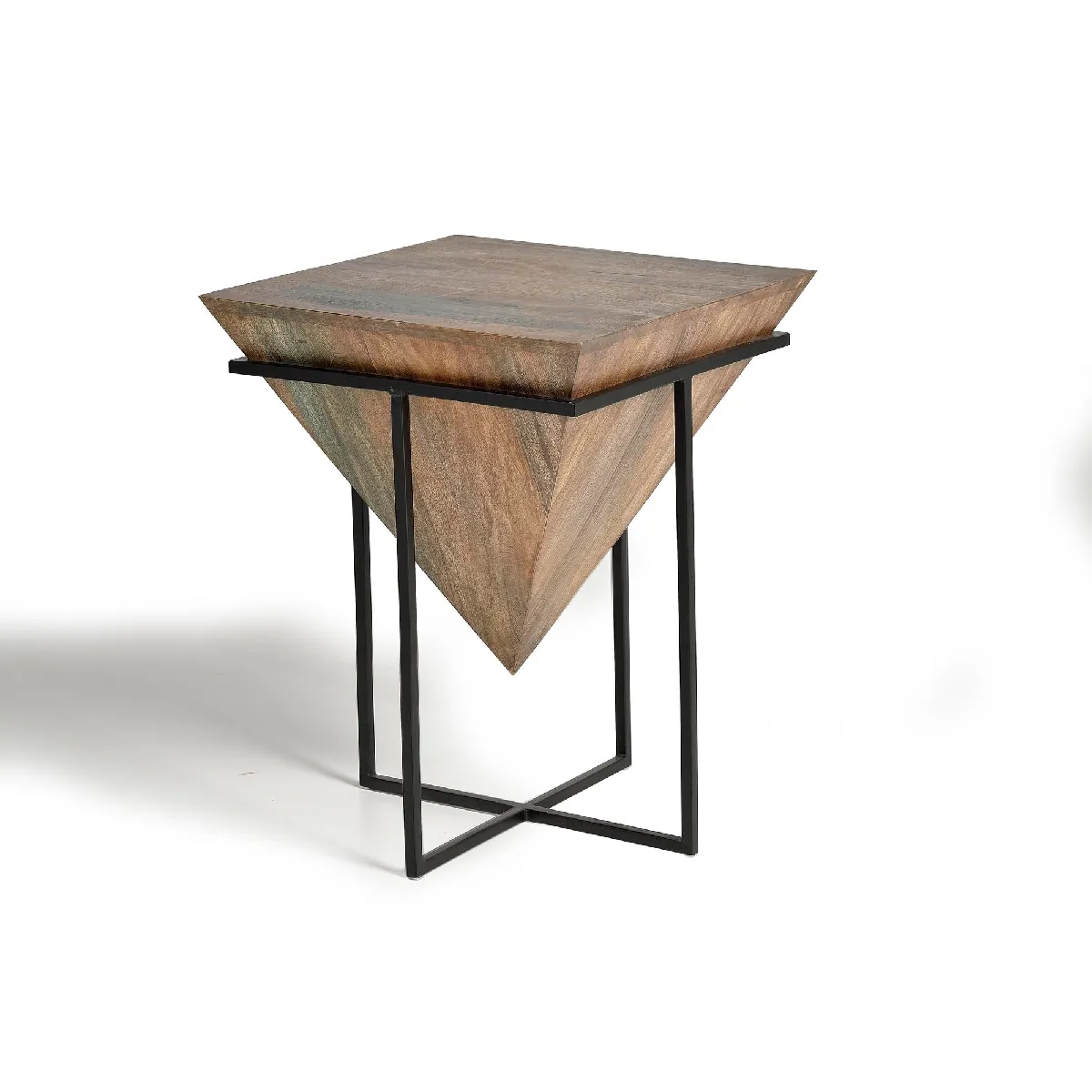 Comparer les prix de Table D'angle En Bois De Manguier En Métal