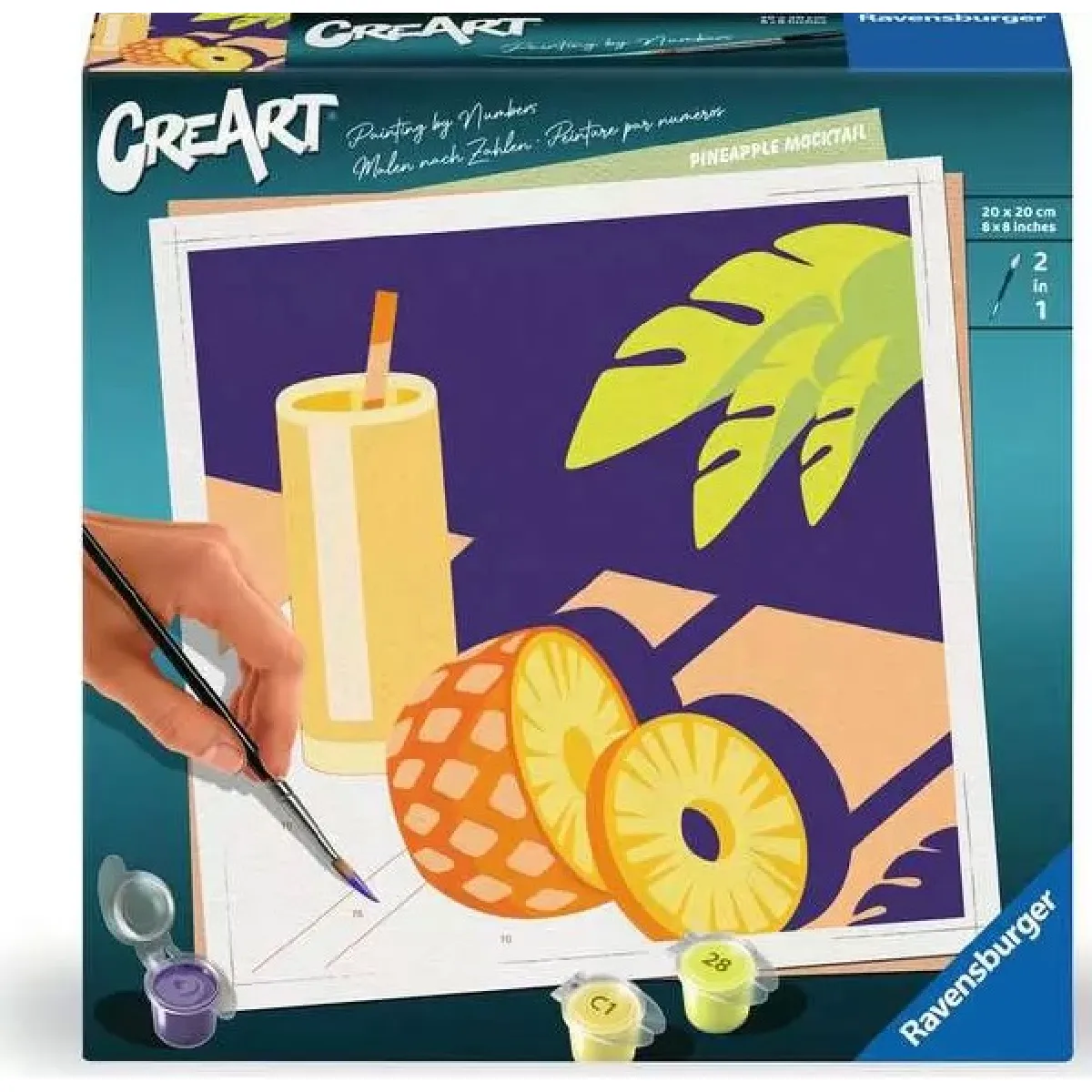 CreArt 20x20cm - Drink Pineapple