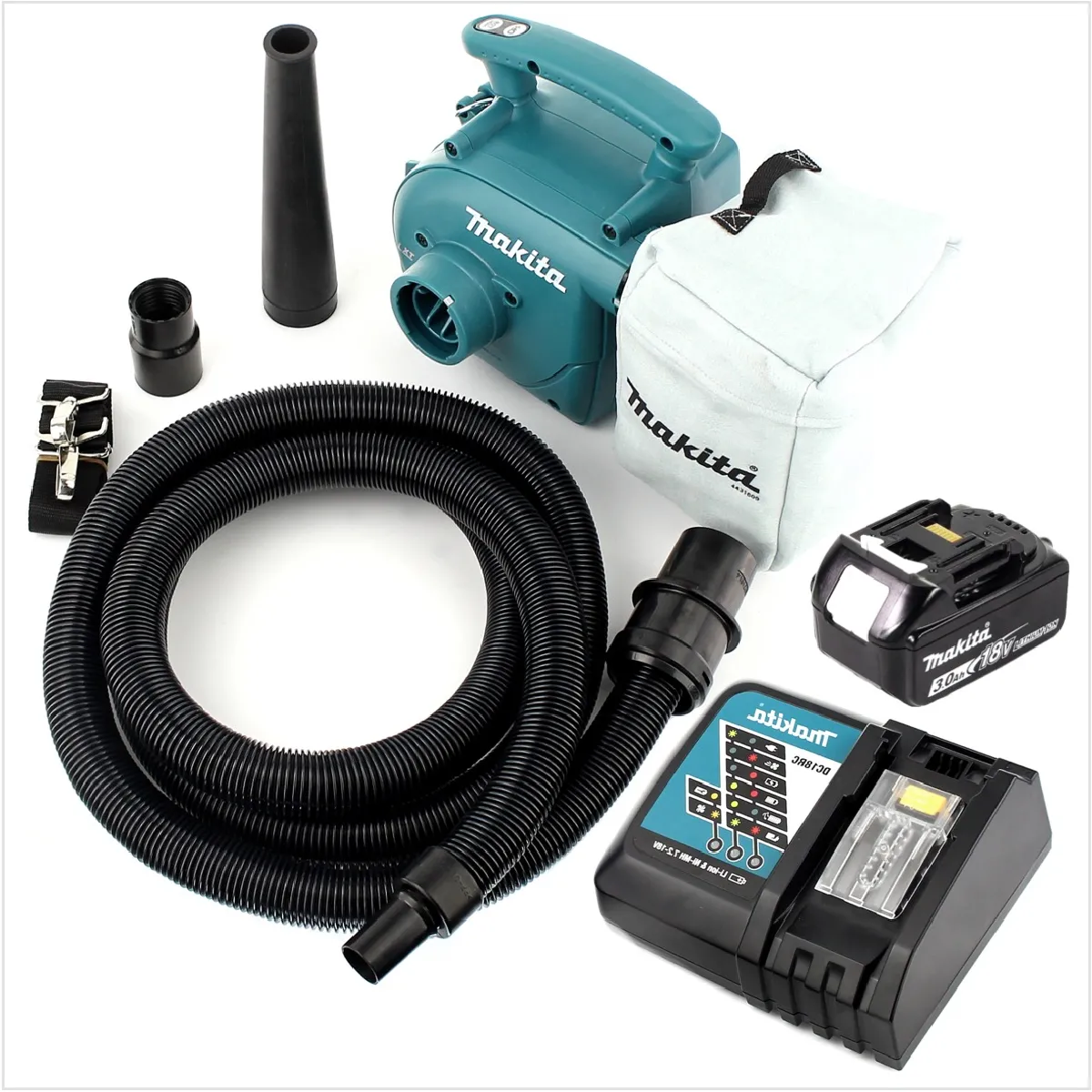 Makita DVC 350 RF1 Aspirateur sans fil 18V + 1x batterie 3 0Ah + chargeur