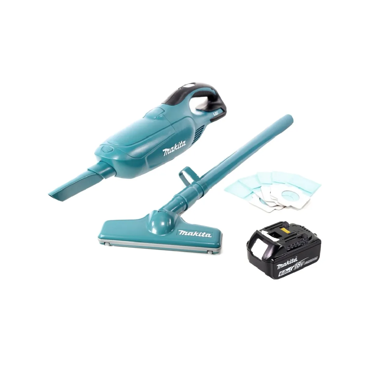 Makita DCL 182 G1 Aspirateur sans fil 18 V + 1x batterie 6 0 Ah sans chargeur - vue 2