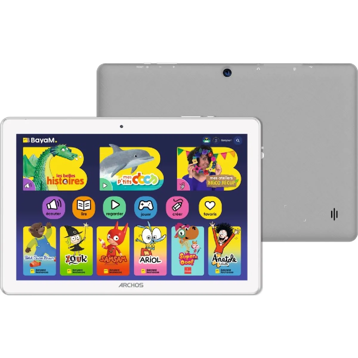 ARCHOS  T101 Kid FHD - Blanc / gris clair