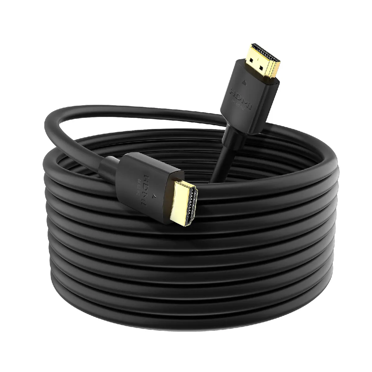 Swissten Noir Câble Hdmi 2.0 Pour Tv 4K 60Hz Connecteurs Plaqués Or 5M