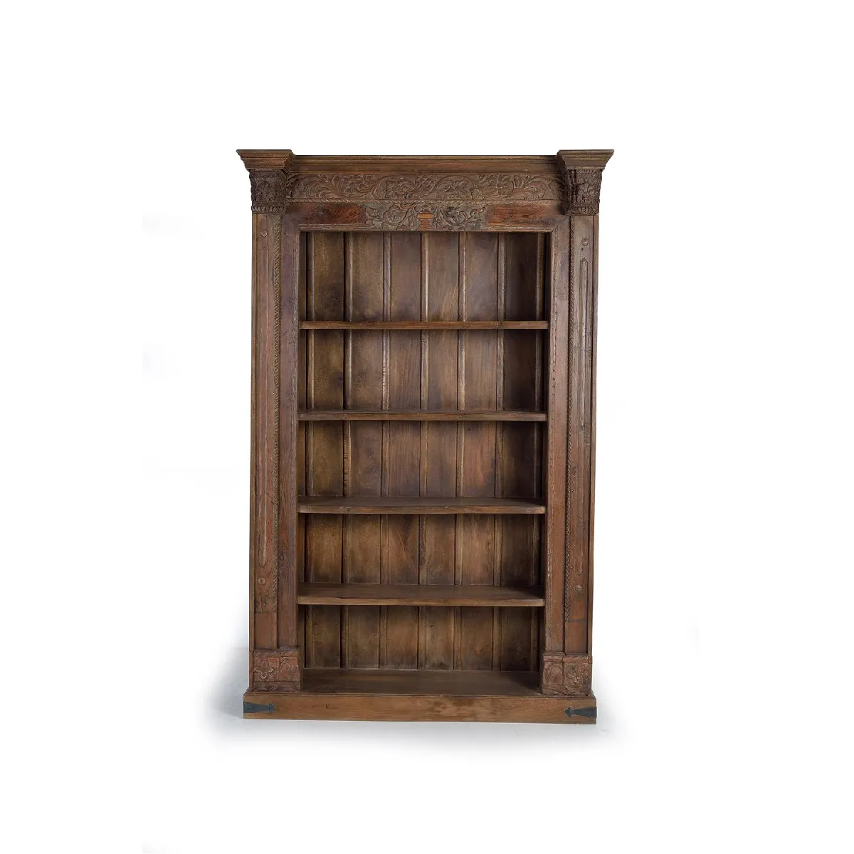 Giner y colomer Bibliothèque bois manguier et bois recyclé - Marron Giner y colomer Bibliothèque bois manguier et bois recyclé - Marron