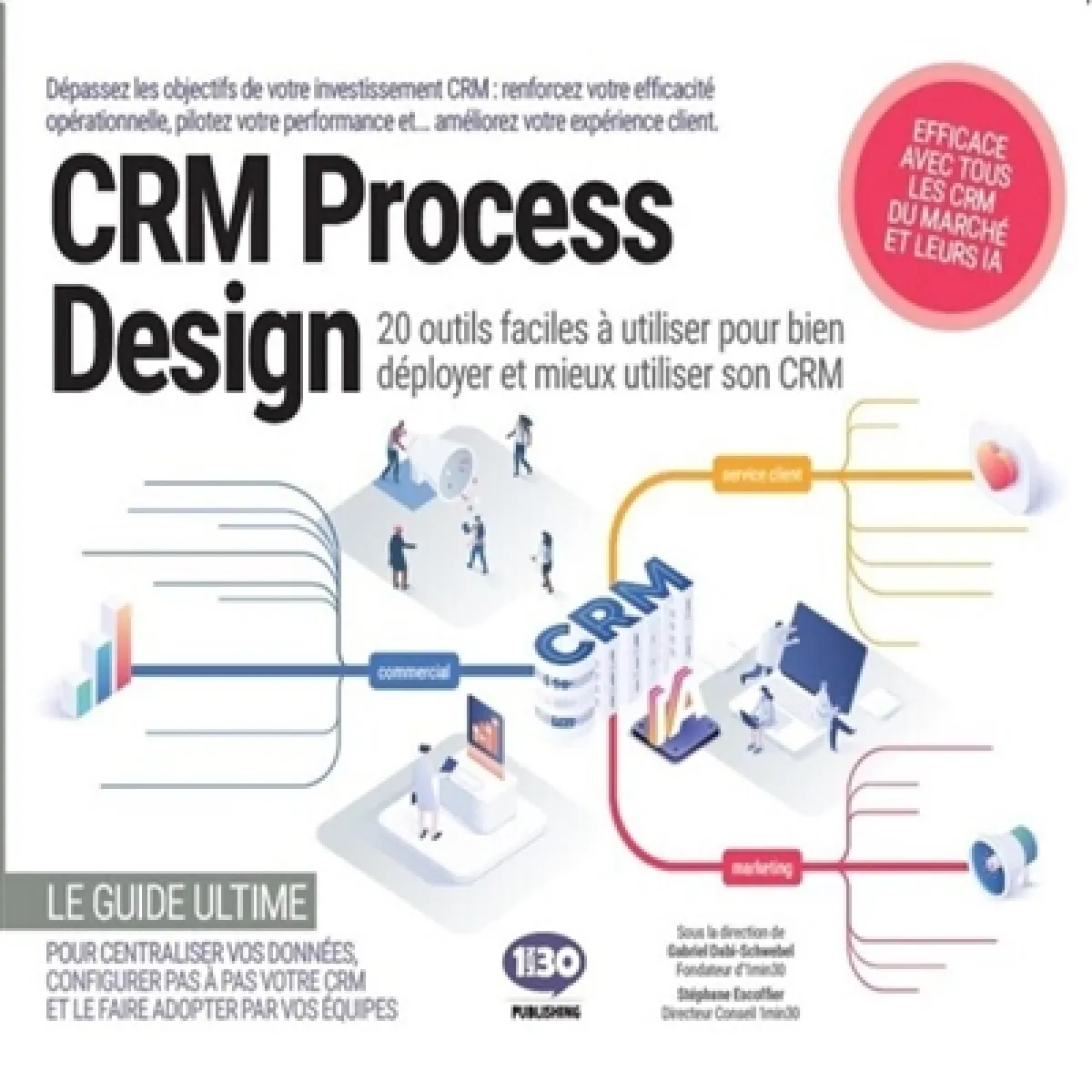 CRM Process Design : la méthode pour déployer et mieux utiliser son CRM : dépasser les objectifs de votre investissement CRM, renforcer votre efficacité opérationnelle, piloter votre performance et... améliorer votre expérience clients
