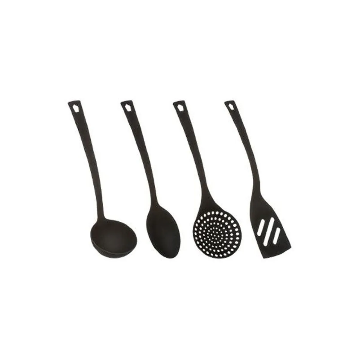 But Noir Ustensile Nylon X4