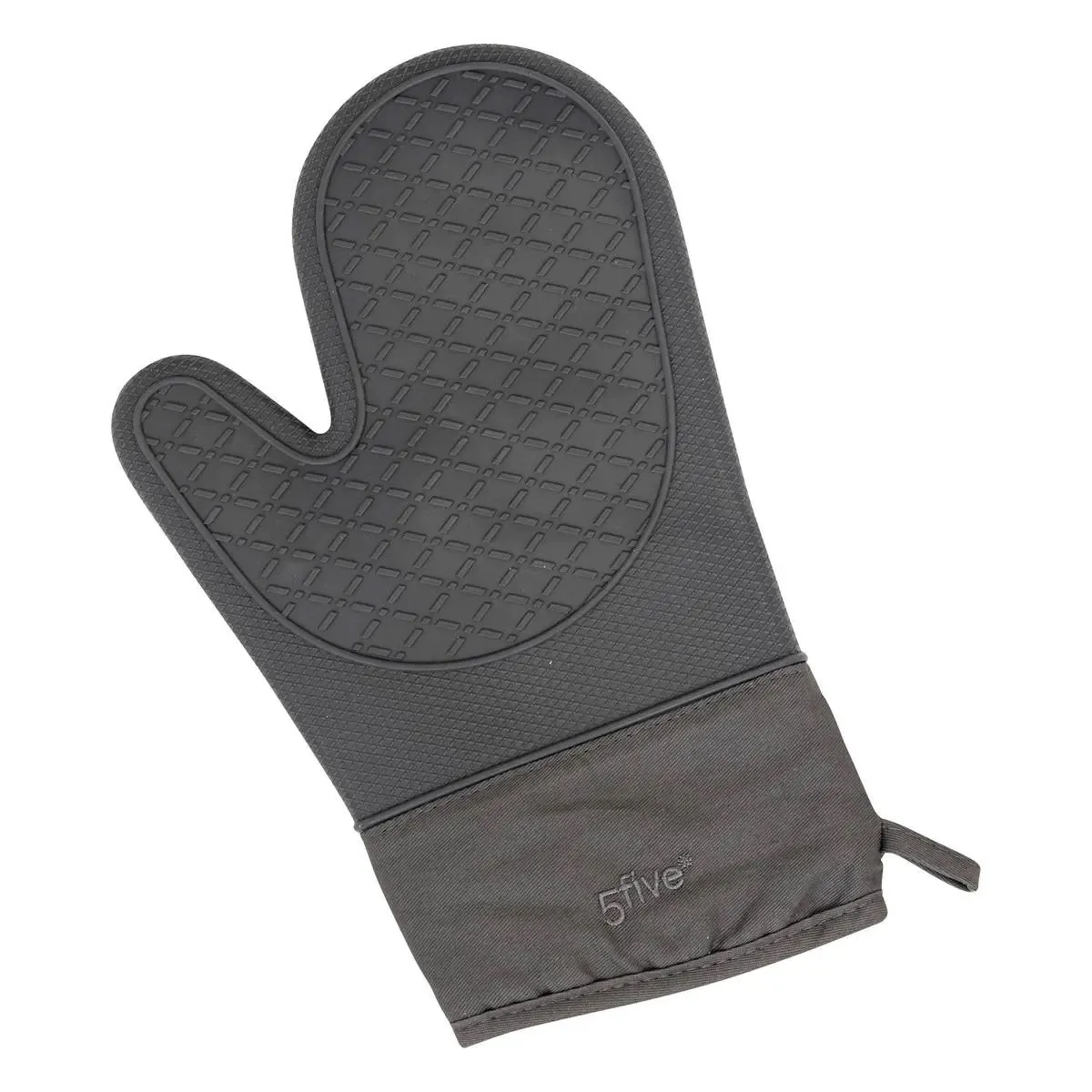 FIVE SIMPLY SMART Gant de Cuisine Silicone 29cm Gris