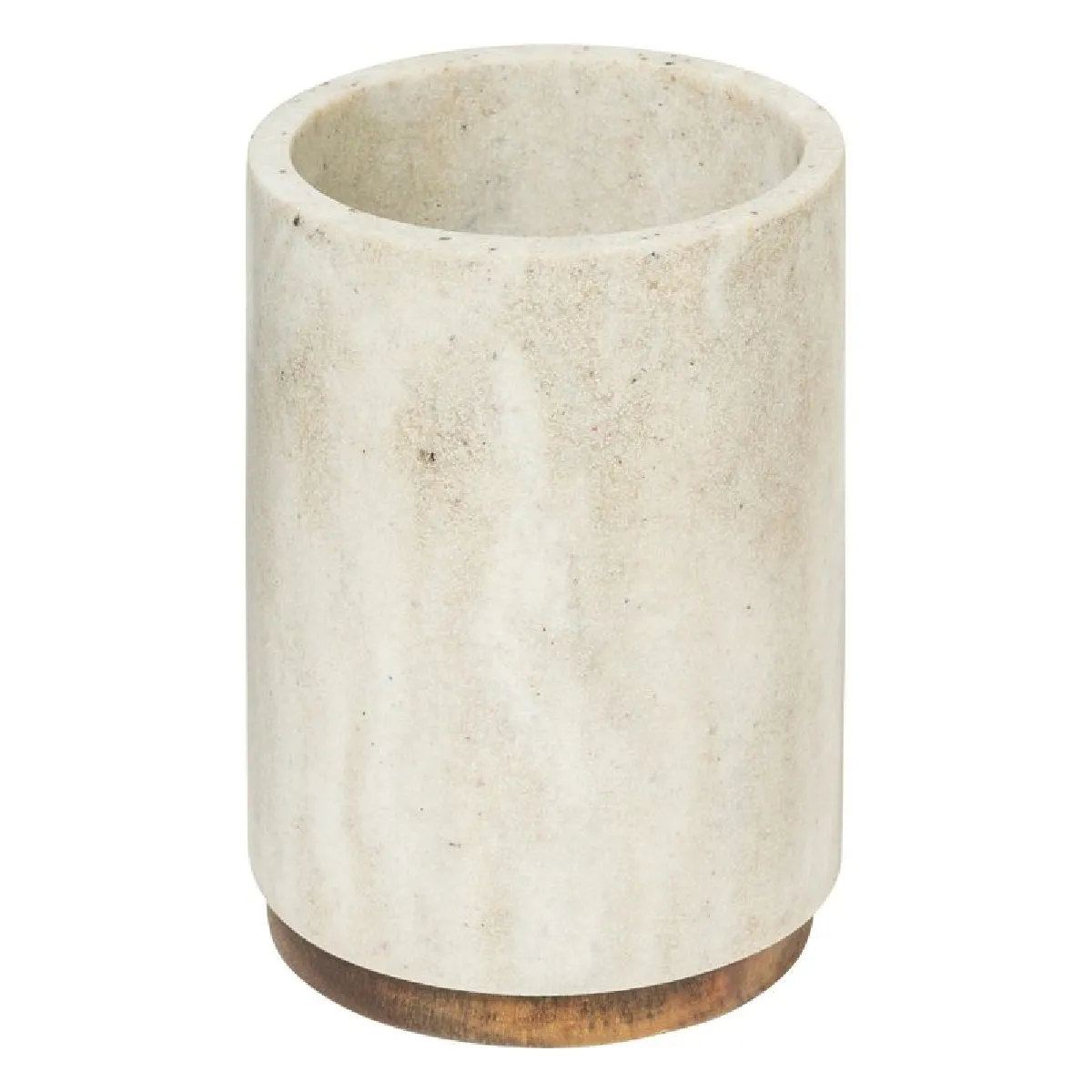 Gobelet salle de bain COME Beige / Naturel