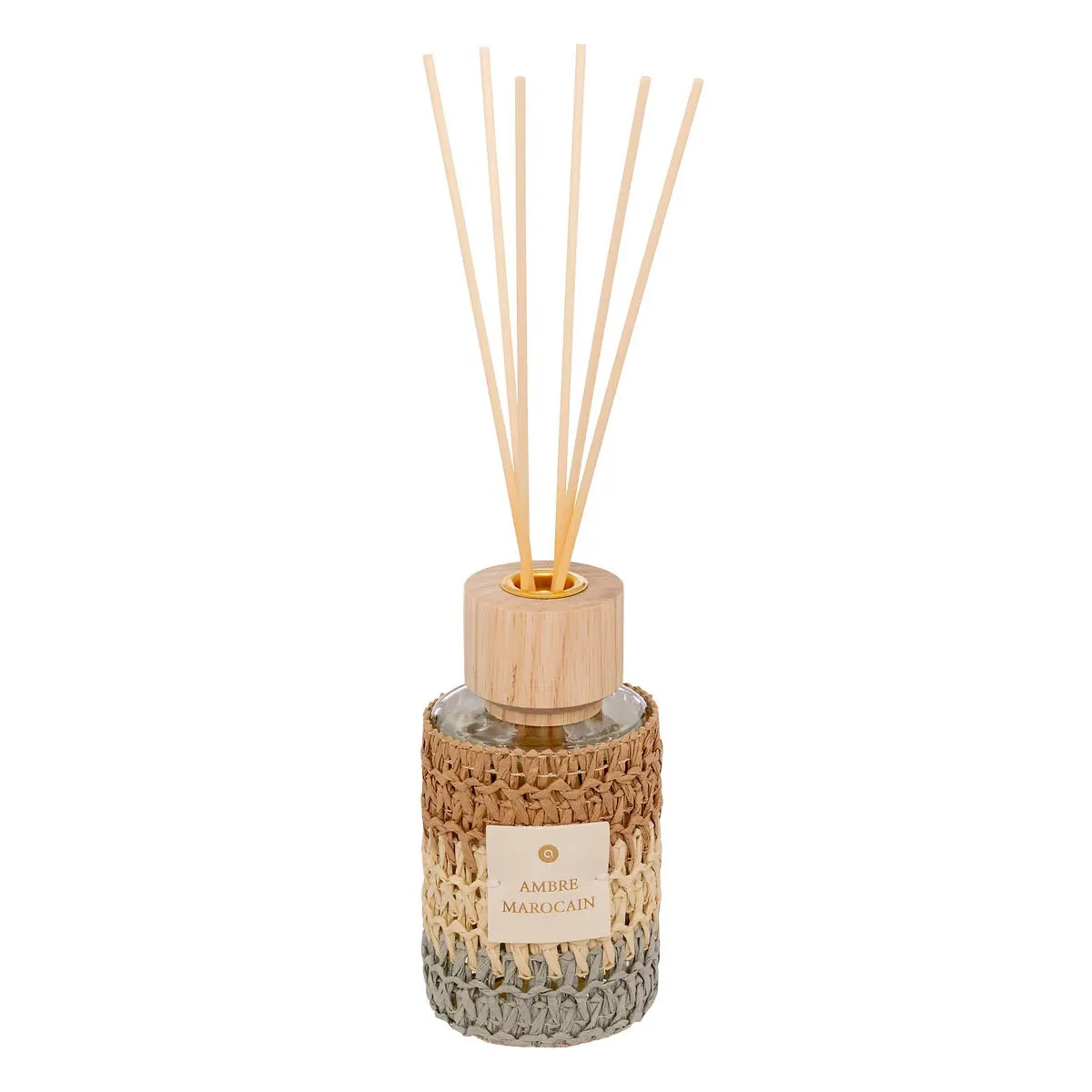Diffuseur de Parfum en Verre Zaya 220ml Ambre Marocain