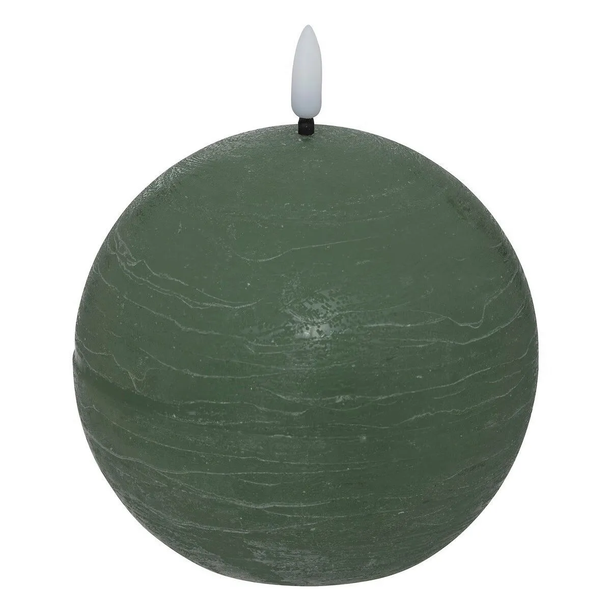 ATMOSPHERA - Bougie Boule LED Molia - 8cm - Vert - Image 3