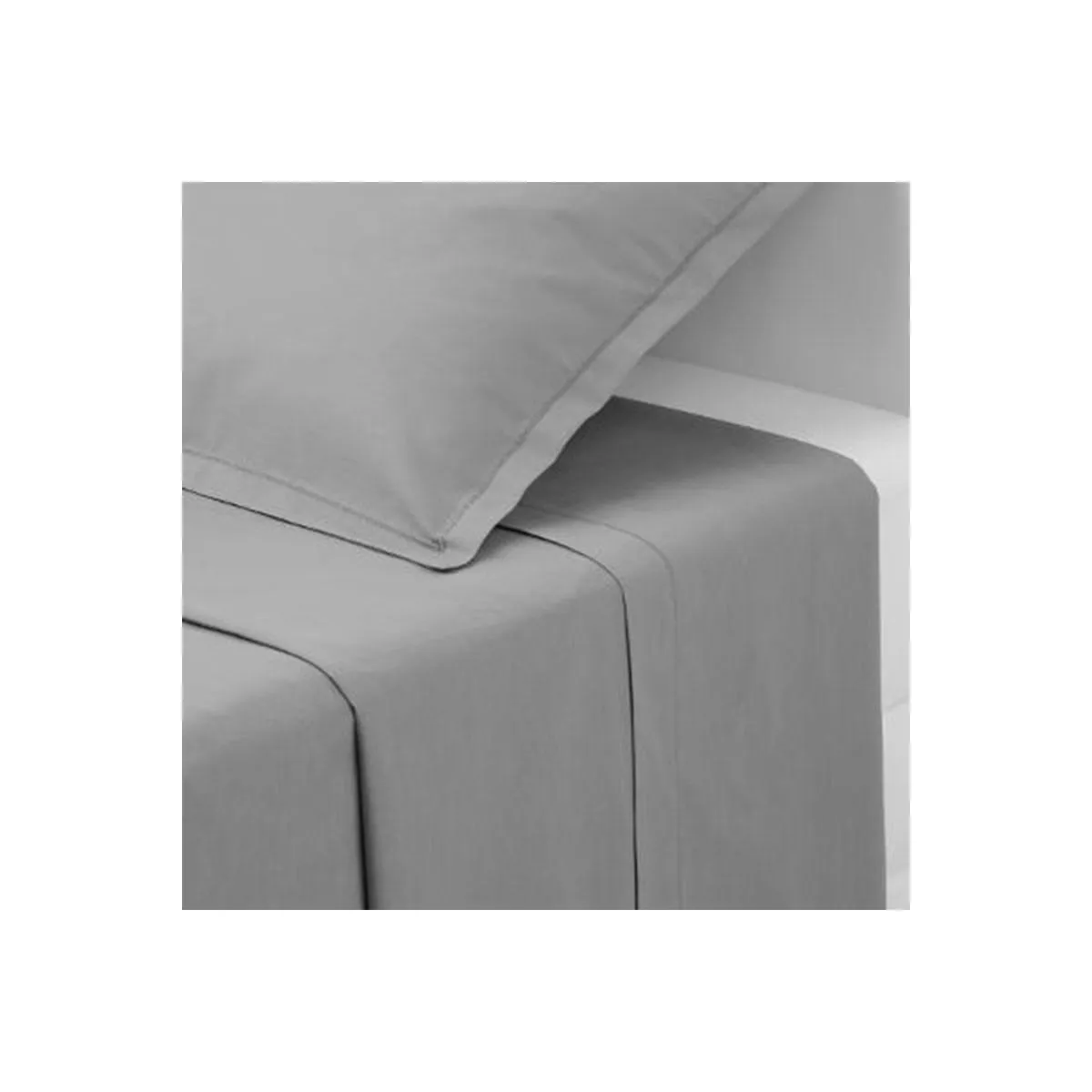 ATMOSPHERA Drap Plat Int&eacute;rieur 180x290cm Gris