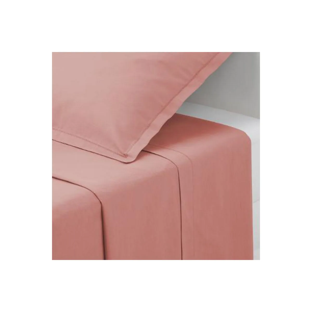 ATMOSPHERA Drap Plat Int&eacute;rieur 180x290cm Blush