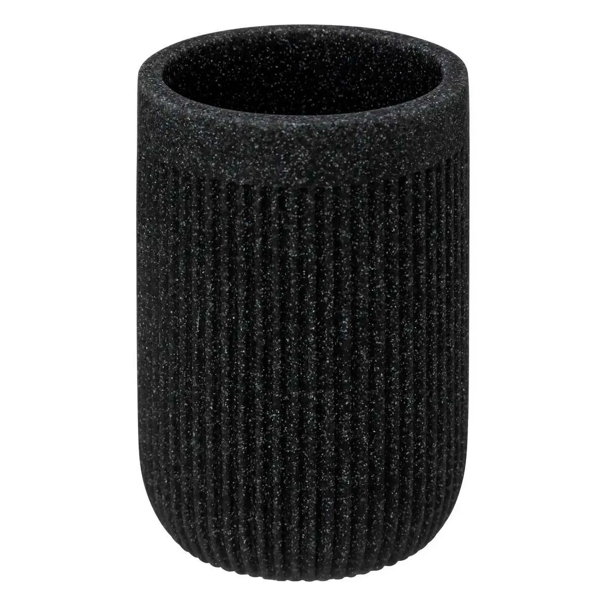 Gobelet Brosse à Dents Design Onyx 7cm Gris Ardoise
